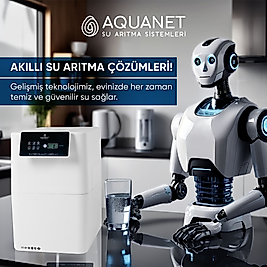 Aquanet Dijital Smart Touch Alkali Su Arıtma Cihazı