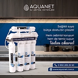 AQUANET AN-8 SLİM SU ARITMA